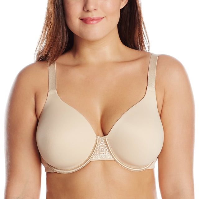Vanity Fair Womens Beauty Back Full Figure Underwire Bra, 36C, Damask Neutral