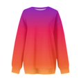 thumbnail image 4 of Meichang Chandail en Molleton Surdimensionné pour Femmes Manches Longues Col Rond Chandails en Molleton Tendance Gris Pull Ample, 4 of 5