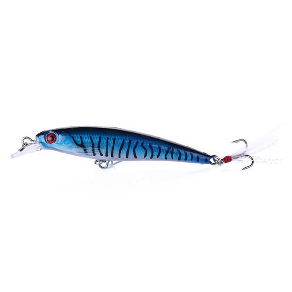 1 Pcs Appât de Traîne 9 Cm/8 g Leurre de Pêche Minnow Appât à Achigan Crankbait Équipement Wobbler