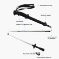 thumbnail image 3 of Collapsible Trekking Poles, 5-Section Aluminum Walking Hiking Sticks, 3 of 8