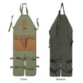 thumbnail image 3 of Garden Farm Apron Oxford Cloth Gardening Aprons with Tools Leg Protection Pockets Adjustable Leg Protection Bib for Farming Trimming Cleaning, 3 of 8