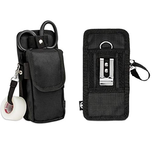 First Lifesaver Trauma Shears Holster with Tactical EMT Belt Tool Pouch