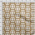thumbnail image 4 of oneOone Polyester Spandex Brown Fabric Geometric Sewing Material Print Fabric By The Yard 56 Inch Wide, 4 of 4
