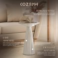 thumbnail image 2 of COZAYH Table à Martini Ronde à Petite Boisson sur Piédestal pour Salons Ou Chambres, 2 of 8