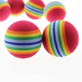 thumbnail image 2 of Shisuyan 8pcs Colorful Eva Rainbow Balls For Indoor Training Soft Sponge For Safe Practice Lightweight Design For, 2 of 8