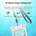 thumbnail image 4 of Mobile Phone Bag Touchable Diving Cover Rafting Swimming Manufacturer Direct Mobile Phone Case Swimming Bag, 4 of 7