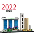 thumbnail image 1 of LEGP 2016-2022 Architecture Skylines Collectible Series Of Building Blocks Kit, Collectible Architecture Model Set For Adults,21057, 1 of 8