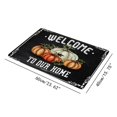 thumbnail image 3 of Fall Door Mat Outdoor  Give Thanks Fall Welcome Mat Decoration Autumn Harvest Pumpkin Thanksgiving Doormat Fall Entrance Non Slip Rug Mats 31.5x20in, 3 of 7