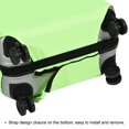 thumbnail image 4 of Unique Bargains Elastic Silk Travel Luggage Cover, Washable Protective Suitcase Protector Bag Green for 24 Inch Wheeled Suitcase, 4 of 5