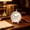 C_hot1174, variante sur Horloge Vintage à Motif Floral Silencieuse Sans Tic-Tac avec Poignée pour Chambre et Bureau