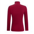 thumbnail image 5 of Cameland Pull Tricoté à Manches Longues pour Femmes, Couleur Unie, Col Haut, 5 of 5