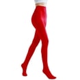 thumbnail image 1 of Women's Solid Color Soft Opaque Tights with Comfortable Stretch for Everyday Wear, 1 of 3