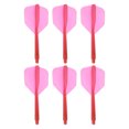 thumbnail image 1 of Unique Bargains Integrated Dart Shaft Flights, 6 Pack Durable Dart Flight Set, Red, 1 of 5