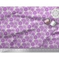 thumbnail image 3 of Soimoi Cotton Duck Fabric Circle & Mandala Printed Fabric 1 Yard 42 Inch Wide, 3 of 4