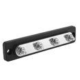 thumbnail image 2 of Bus Bar Busbar Board Terminal Bus Bar Power Terminal Board Bus Bar 4-Point Power Cable Terminals 100A Busbar Board For Trucks RVs Boats, 2 of 8