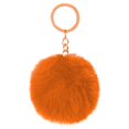 thumbnail image 3 of Lovely Fuzzy Ball Keychain Supple Comfortable Key Rings Adorable Practical Key Chains for Children Adults Elderly Students, 3 of 7