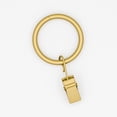 thumbnail image 3 of Mainstays 1" Gold Curtain Clip Rings (7 Pack), 3 of 6
