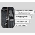 thumbnail image 2 of Canadian Shield 53" Tall Gun Safe With Programmable Electronic Lock & Fire Rated Protection | 14-Gauge Steel | 12 Gun Capacity, 2 of 8