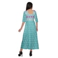 thumbnail image 4 of Moomaya Kurti Ligne A pour Femmes Kurti Longue Imprimée Robe Haut Indien pour Femmes, 4 of 5
