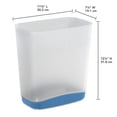 thumbnail image 3 of Sterilite 12.5L Slim Clear Wastebasket, 3 of 3