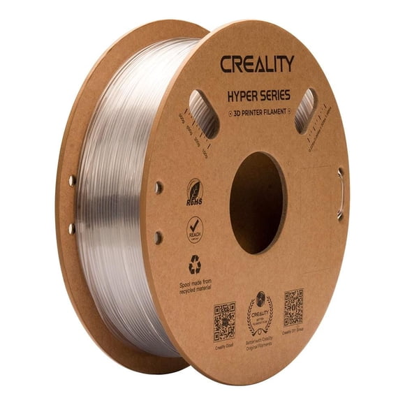 Creality Hyper Series PETG 3D Printing Filament 1kg,Transparent