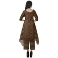 thumbnail image 4 of Moomaya Designer Kurta Kurti 3/4 Sleeves Printed WoMen's Indian Tunic Pant Set, 4 of 6