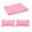Rose red, variant on HCBY Machine Washable Solid Color Sheet Set, 3-Piece - Comfortable, Cooling, Wrinkle-Free Polyester with Washed Cotton Feel, Includes Flat Sheet (90"x59") and 2 Pillowcases, dark red