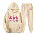 thumbnail image 2 of TIMIFIS Survêtement pour Homme 2 Pcs à Capuche, Ensemble de Sport Athlétique, Chandail à Enfiler Décontracté pour Course, Jogging, Ensemble de Tenue de Sport SetsFall, 2 of 9