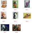 thumbnail image 4 of thinsony Cat Tiger Moneky Diamond Needlework DIY 5D Animal Rhinestone Painting Crystal Embroidery Home Office Cross Stitch, 4 of 7