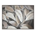 thumbnail image 1 of Plume Peinte à la Main sur Toile avec Cadre Peinture, 1 of 1