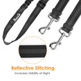 thumbnail image 3 of AUTOWT Double Dog Leash No Tangle 360Swivel Rotation Reflective Lead Attachment Adjustable Length Dual Two Dogs Lead Splitter Comfortable Shock Absorbing Walking Training for 2 Dogs, 3 of 5