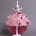 thumbnail image 3 of Robes de Princesse de Filles Robes de Vacances Enfants Robe Fille à Manches Longues Robe Robe Longue Cadeau pour Halloween Noël, 3 of 5