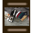 thumbnail image 4 of Quill Set with Ink, Feather Quill Pen,Handmade Antique Feather Calligraphy Pen Quill Dip Pen Set with Holder, 2Replacement Nibs F135, 4 of 4