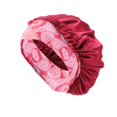 thumbnail image 1 of WIFKLSIIPG Wide Elastic Band Satin Sleep Bonnet Soft Night Sleeping Cap for Women, 1 of 1