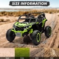 thumbnail image 3 of 24V 2-Seater Ride On UTV for Kids, Electric Off-Road Truck w/Remote Control, Lights, Music, Battery Powered Ride On Car for Boys Girls, 3 of 6