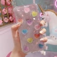 thumbnail image 3 of 10Pcs Resin Flatbacks Realistic Looking DIY Simulation Heart Candy Phone Case Earring Hairpin Accessories for Kids, 3 of 8