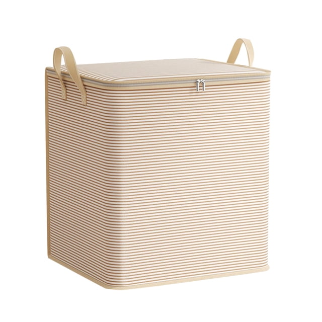 Home Textile Storage Foldable Storage Bags for Closet Organization with Fully Top Opening and Double Zipper Suitable for Clothing Blankets Comforters Toys