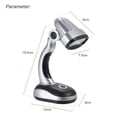 thumbnail image 2 of EIMELI Lampe de Bureau Portable à 12 DEL Lampe de Table 3 * Piles AA Angle d'Éclairage Réglable pour Travailleurs Étudiants Lecture, 2 of 7