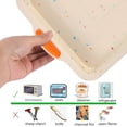 thumbnail image 4 of DEBGFS Non Stick Silicone Brownie Baking Pan With Handles - Steel Frame Inside  Rectangular Cookie Baking Sheet/Jelly Roll Tray Set Nonstick  Cleaned in Dishwasher  13x9 in - Color,color, 4 of 5