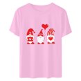 thumbnail image 4 of Meichang T-Shirts de la Saint-Valentin pour Femmes T-Shirts Graphiques Amusants de la Saint-Valentin Manches Courtes Col Rond T-Shirts de Vacances en Liquidation Cadeaux de la Saint-Valentin, 4 of 6