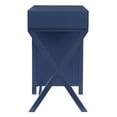 thumbnail image 3 of Posey Side Storage Desk, Navy, 3 of 8