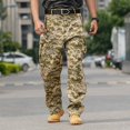 thumbnail image 2 of Jamicy Pantalons Cargo Joggers pour Hommes Cadeau de la Saint-Valentin Pantalons Cargo Camouflage pour Hommes Pantalons de Randonnée en Plein Air Pantalons de Travail en Ripstop Pantalons à Multiples Poches, 2 of 6