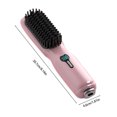 thumbnail image 3 of TopLLC Wireless Hair Straightener Brush Upgraded Portable Hair Straightener Brush For Women With Travel Size 2 In 1 Wireless Hair Straight Comb USB Rechargeable Straightener Brush, 3 of 9