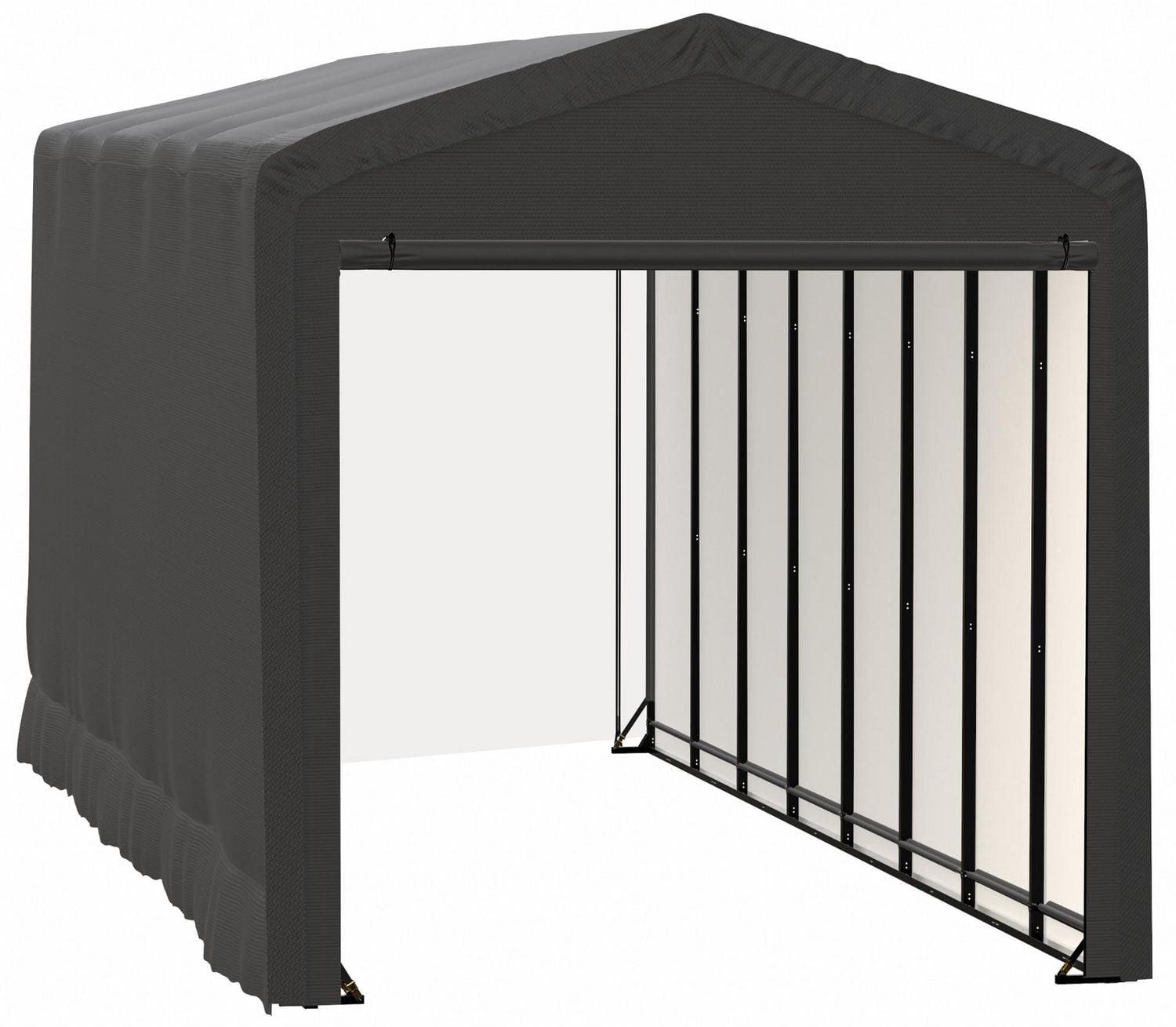 Garage ShelterTube classé vent/neige 14x36x16 Grs