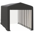 thumbnail image 1 of ShelterTube Wind and Snow-Load Rated Garage, 14x36x16 Gray, 1 of 7