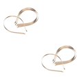 thumbnail image 2 of mmirethe Tendance 5mm Bandeaux en Acier Inoxydable pour les Filles Or 5mm 5 Pcs 2Set, 2 of 6