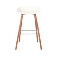thumbnail image 3 of Bronte Living 26 inch Modern Polypropylene Counter Stool with Footrest for Kitchen, Restaurant - Series Connor - Set of 4, 3 of 7