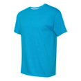 thumbnail image 2 of Hanes T-Shirt à Manches Courtes Col Rond X-Temp pour Hommes Lot de 2, 2TG, Bleu Néon Chiné, 2 of 3