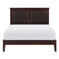 thumbnail image 3 of Lexicon Seabright Traditional Wood and Faux Leather Full Bed in Cherry, 3 of 7