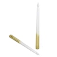 thumbnail image 2 of Flameless Taper Candles , Long Battery Life LED Candle Sticks Wiring Free Romantic  For Birthday Party For Children For Wedding Half Spray Gold, 2 of 8